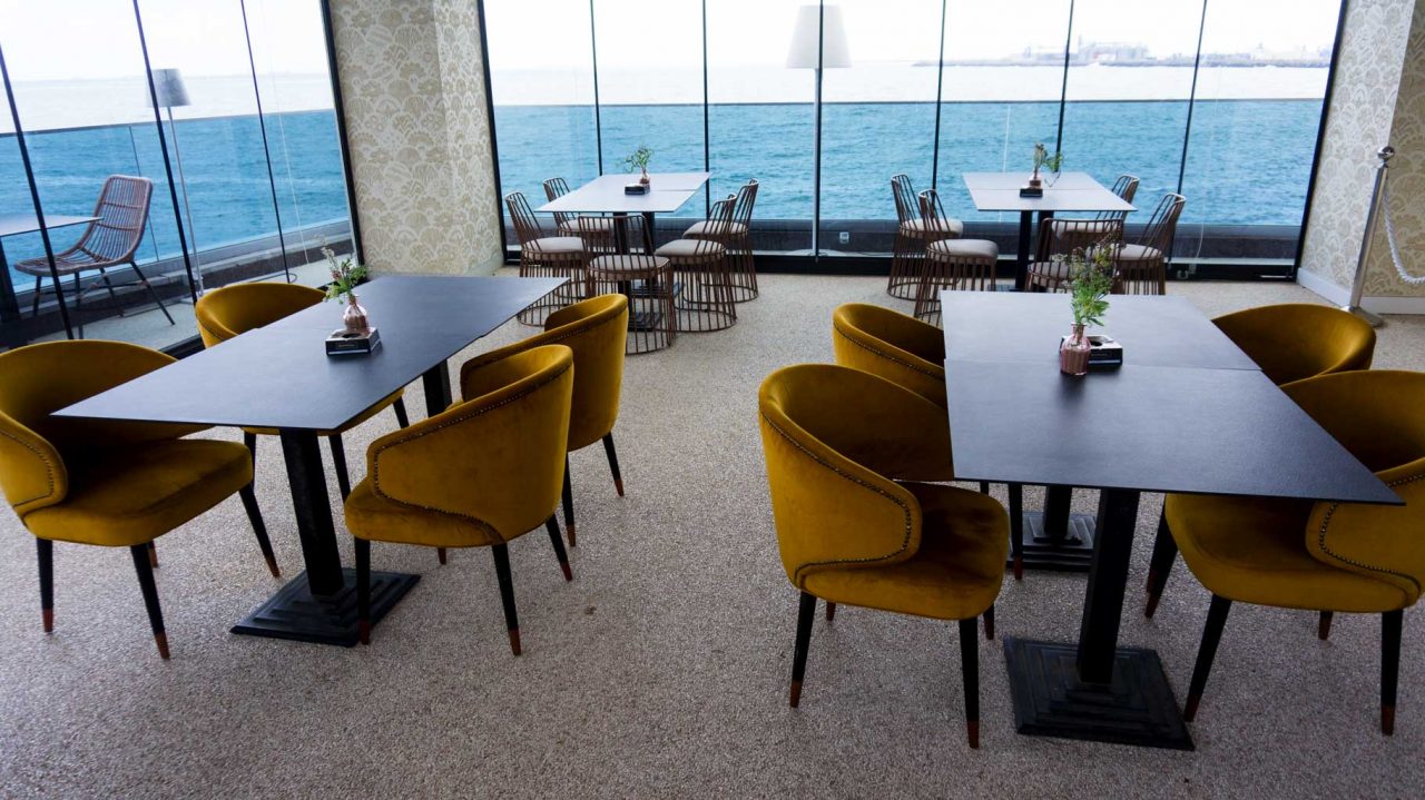 the view restaurant flooring