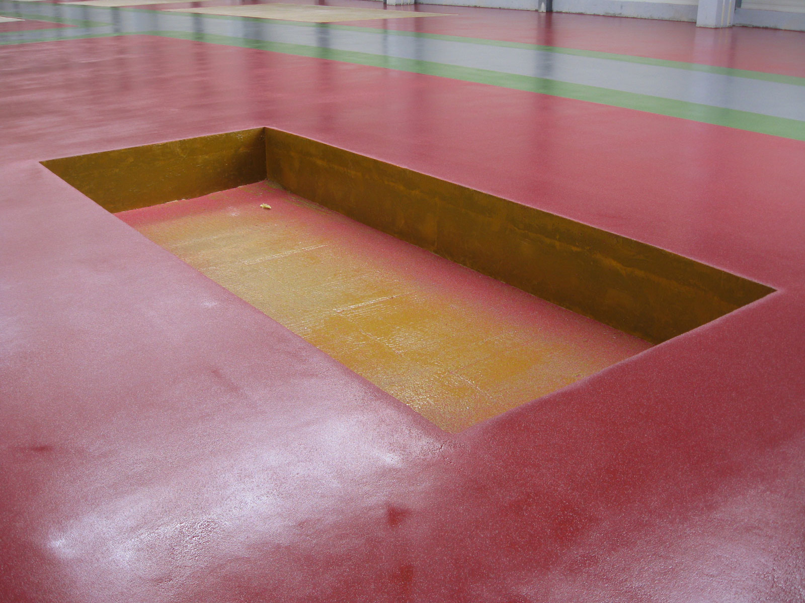 warehouse floor material